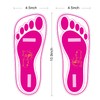 25 pares (50 pies) desechables, color rosa, para broncear, para