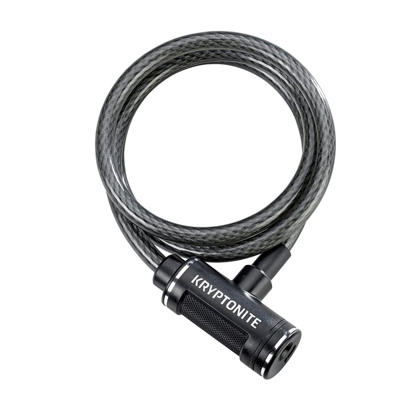 Kryptonite Bike Lock Cable, 6ft. x 12mm Braided Steel Cable