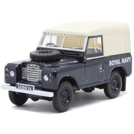 Oxford Diecast 1/76 Land Rover Series III SWB Canvas Royal Navy