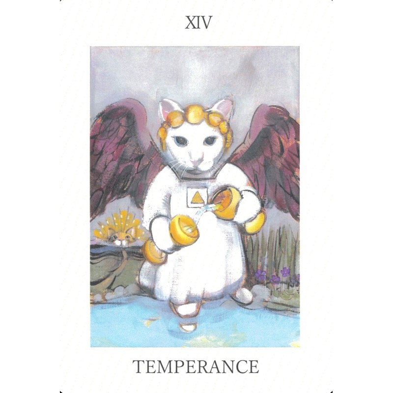 Neko Tarot | 22 Cards with Japanese Keyword List