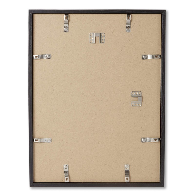 Opposite Wall - 50x70 cm - Black Solid Oak Wood