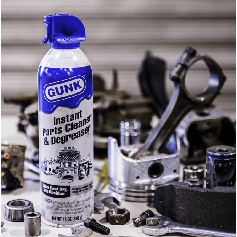 Gunk Instant Parts Cleaner and Degreaser with Fast Blast Trigger