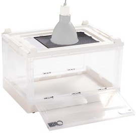 Large Reptile Tank, Sliding Screen Top, for Lizard, Gecko, Frog, Hamster