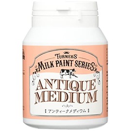 Turner Color MK200101 Medium Milk Paint, Antique Medium, 7.8 fl oz (200 ml)