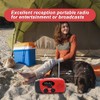 NOCTINGALE Hand Crank Emergency Radio, AM/FM/NOAA Weather Radio with 2000mAh