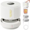 LOVE MOMENT Electric Mason Jar Vacuum Sealer Kit for Wide