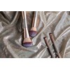 BS-MALL 4 Pcs Portable Double-ended Makeup Brush Set - Luxury