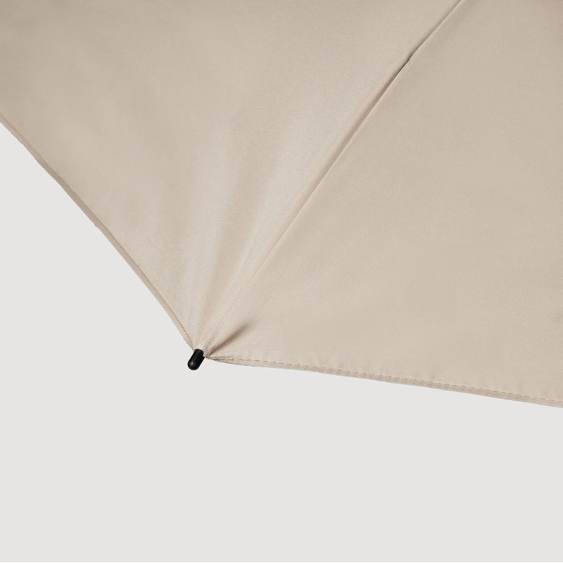 JAJU [JAJU] 3-Section Automatic Blackout Sun/Rain Umbrella - Beige