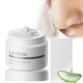LANBENA Mascarilla Para Puntos Negros Con 60 Piezas Tiras, Mascarilla Despegable Removedora De Puntos Negros, Mascarilla Facial Purificante Para...   