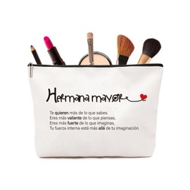 Regalos Cumpleanos Mujer - Neceser Maquillaje Pequeño y Elegante, EL Perfecto Accesorio para Celebrar EL Día Especial de tu Hermana, sisters 01, sisters 01