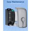 Foaming Hand Soap Dispenser, 35oz (1000ml) Manual Refillable Wall Mount