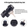 AHL 4011002 4012165 Ignition Switch Key Compatible with Polaris Magnum