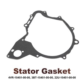 Vkinman Stator Gasket Replacement for Yamaha XVS650 XVS-650 V-Star 650 Classic 1998-2010, Replace 4VR-15451-00-00 3BT-15451-00-00 22U-15451-00-00
