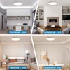 15.8 Inch Dimmable Large LED Flush Mount Ceiling Light 2
