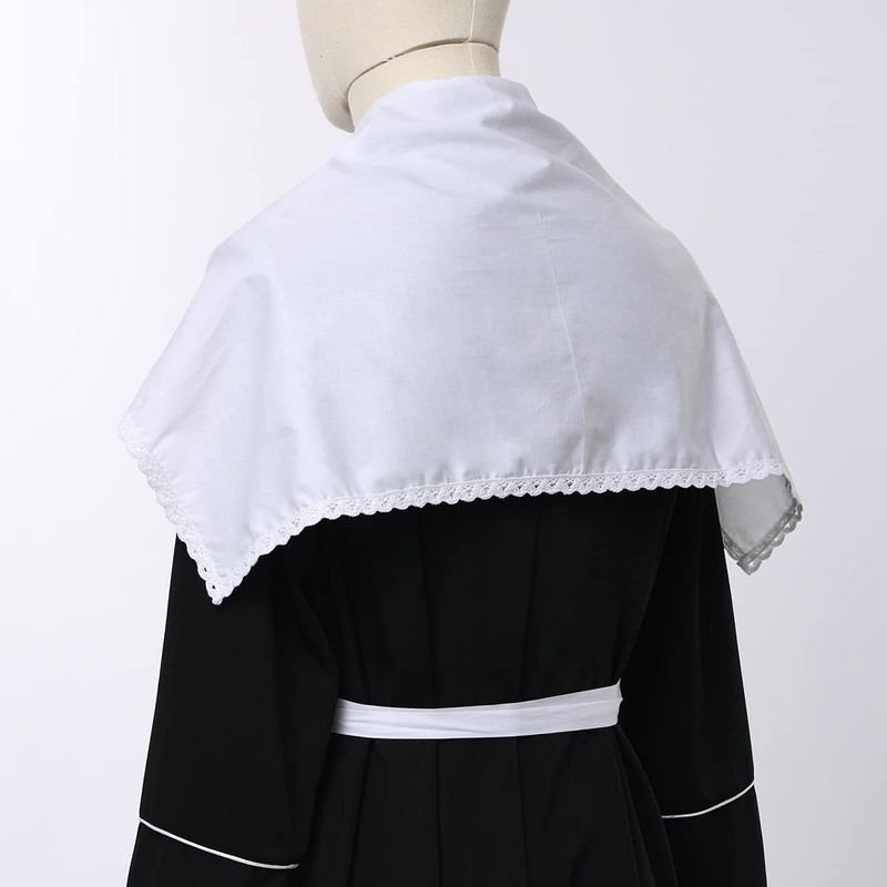 BLESSUME Church Priest Alter Amice, White, Large