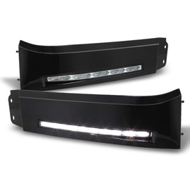 ACANII - For 2007-2013 Toyota Tundra LED Bumper Built-In DRL Fog Light Driving Lamp Xsp-X Assembly Driver & Passenger