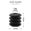 Fabulousdo General Purpose Urethane High Hardness 95 Bump Rubber 14-27