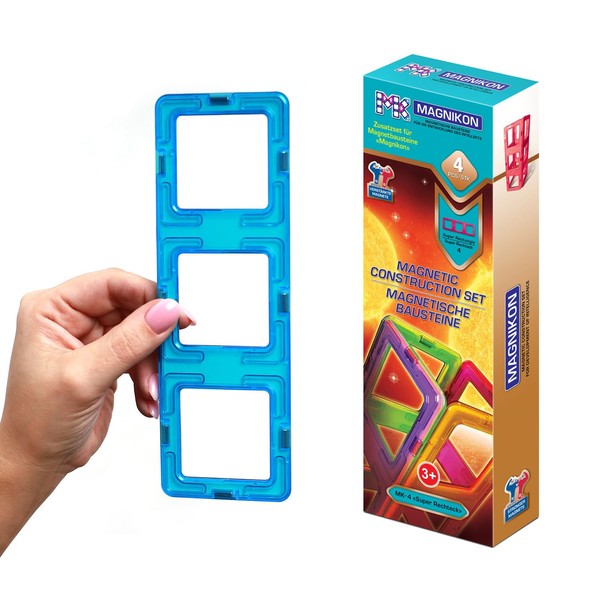 MAGNIKON Magnetic Building Blocks Replacement Set - Children's Toy from