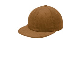 Port Authority Corduroy Cap,Duck Brown,One Size