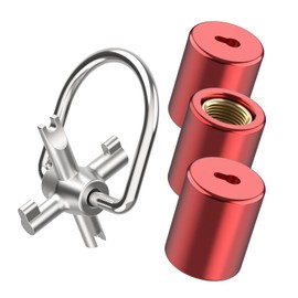 Xinxinlin Universal HVAC Locking Cap Tool, Fits 410A & R22 Refrigerant Caps