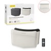 KAFANLIN Car Trash Can small Leather Vehicle Trash Bin Car