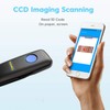NADAMOO NADAMOO Wireless Barcode Scanner Compatible with Bluetooth, with Charging