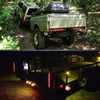 Nilight 2PCS 16Inch 11 LED Red Trailer Light Bar for