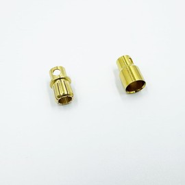 4Pair 8.0mm Banana Bullet Plug Male Female Banana Connector Plug for RC Toy Car Truck Airplane Battery ESC Motor Battery Equipment (8.0mm)
