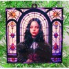 Generic Iconic Horror Stained Glass Themed Ornament