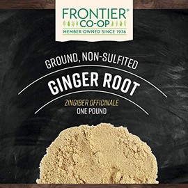 Frontier Co-op Ginger Root Powder, Kosher, Non-irradiated | 1 lb. Bulk Bag | Sustainably Grown | Zingiber officinale Roscoe