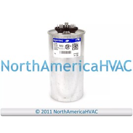 Fits GE Genteq Capcom Capacitor Dual Run 60/10 uf MFD 370 Volt Fits GE Genteq 27L389 27L389BX