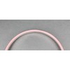 Pink headband faux leather hair band headband skinny thin narrow