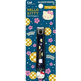 Kai KAI KK2538 Kitty Japanese Style New Standard S Plum Curved Blade Nail Clipper, Made in Japan