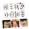 Baluue 3sets Temporary Stickers Fake That Look Real for Women