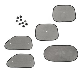 LST Sonnenschutz 5 teilig Sonnenblende durchsicthig vorne hinten Heck