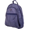 Ladies/Womens Genuine Leather Travel/Work/Holiday Rucksack/Backpack - Navy