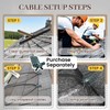 MAXKOSKO Gutter Heater for Roof Snow Melting, Self Regulating Heating