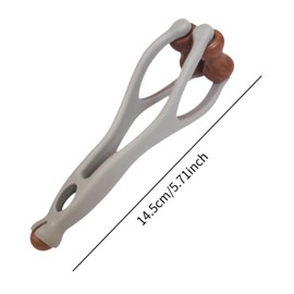 Sharplace Finger Wrist and Hand Massager Hand Massage Roller Tools Finger Joints Double Rollers for Relax Joint Relax Men Women, Gray