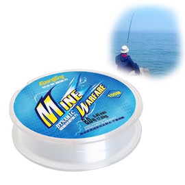 Fishing Line 100 m Transparent Nylon Thread Fishing Line Nylon Thread Transparent Tear-Resistant Fishing Lines Fishing Line Extra Strong Fishing Line Fishing Line (8.0 Type 0.45 mm/100 m)