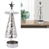 Spinning Candle Holder Rotating Candlestick Set for Romantic Wedding Christmas