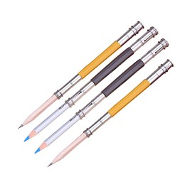 Sipliv Dual Head Pencil Holder Pencil Extender for Sketch & Charcoal Pencil, 6 Pieces a Set
