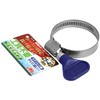 Safety 3 Stainless Steel Hand Tightening Hose Band for Outer