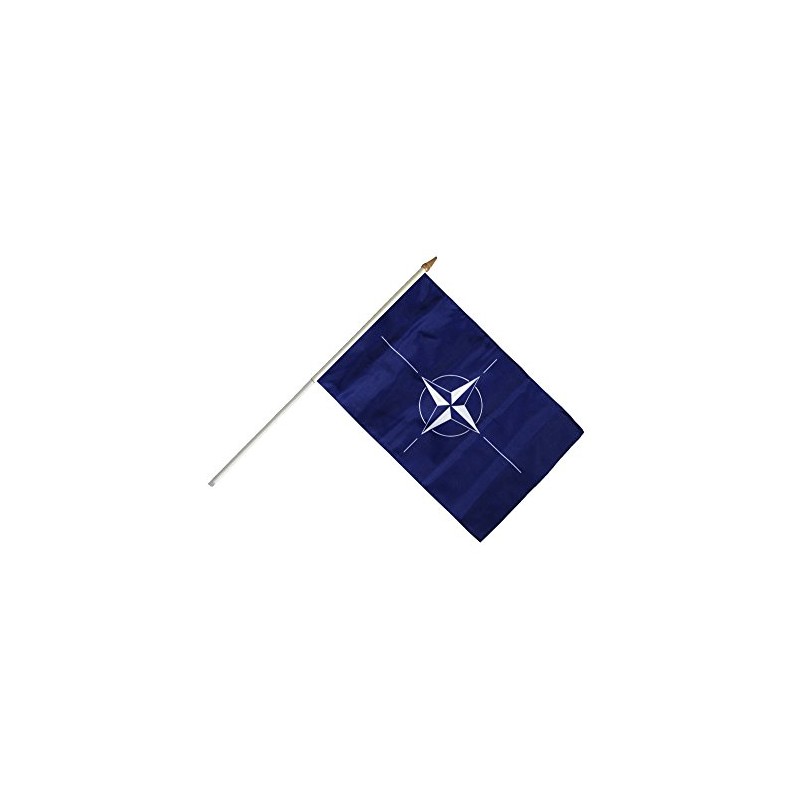 Flaggenfritze® Stick Flag NATO 30 x 45 cm