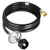 5 FT Propane Regulator and Hose Universal QCC1 Grill Replacement
