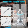 7PCS Engine Cylinder Hone Tool Set with Box, Adjustable Engine