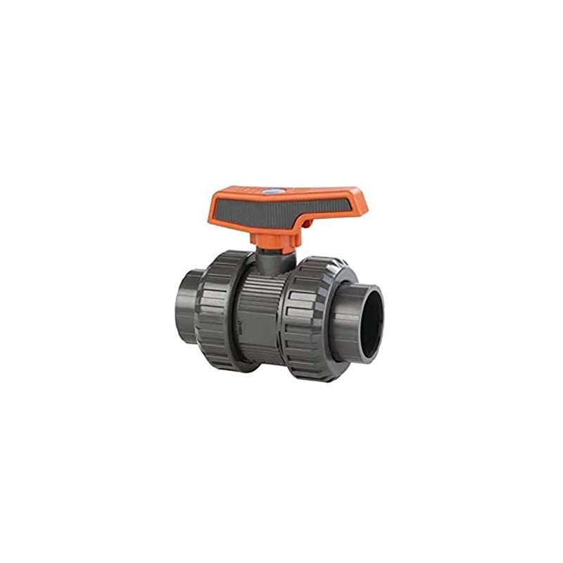 PVC-U Ball Valve Diameter 50 PN16 PE-EPDM