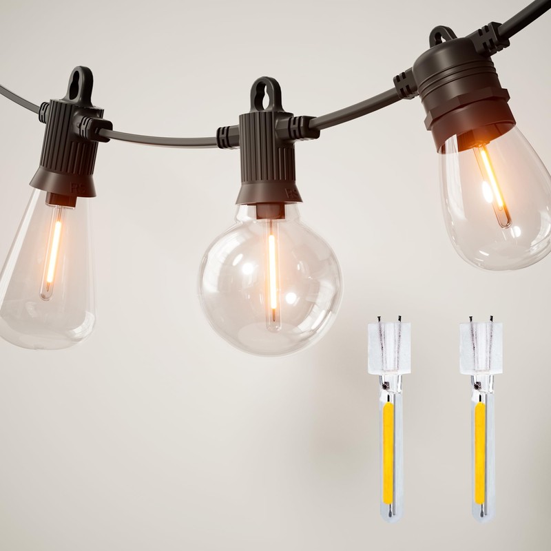 4 Pcs LED Edison Bulb Filament, 1W Bulb Replacement Spare