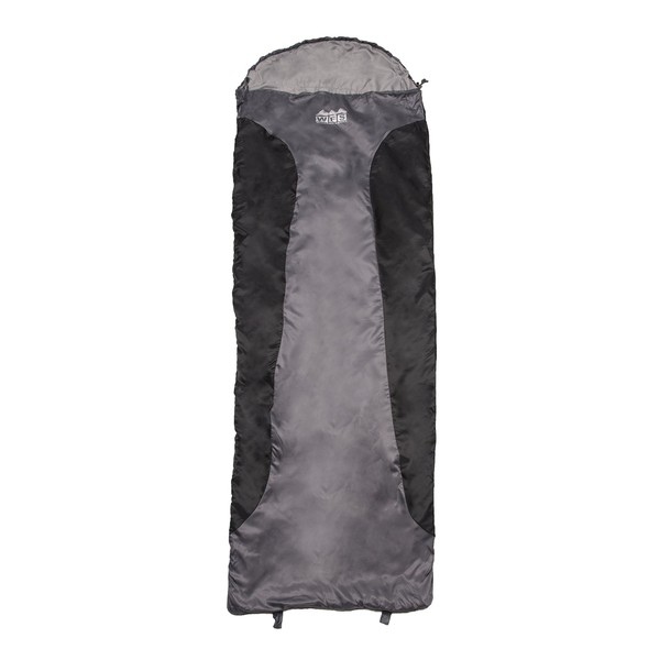 WFS Ultra Lite 40-50 Degree Sleeping Bag or Liner, Black/Grey