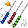Handheld Telescoping Flag Poles,Telescopic Flag Pole Tour Guide Banner Flag
