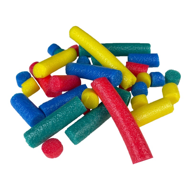 Noodle Rope Craft Foam - 20 Feet (yellow)